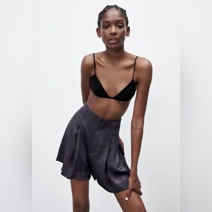 Zara Satin Shorts